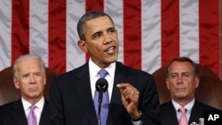 President Barack Obama delivers his highly-anticipated jobs speech to a joint session of Congress, September 8, 2011.