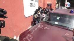 Traslado a prisión expresidenta Bolivia