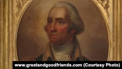 Portrait of George Washington Attributed to Rembrandt Peale 1856