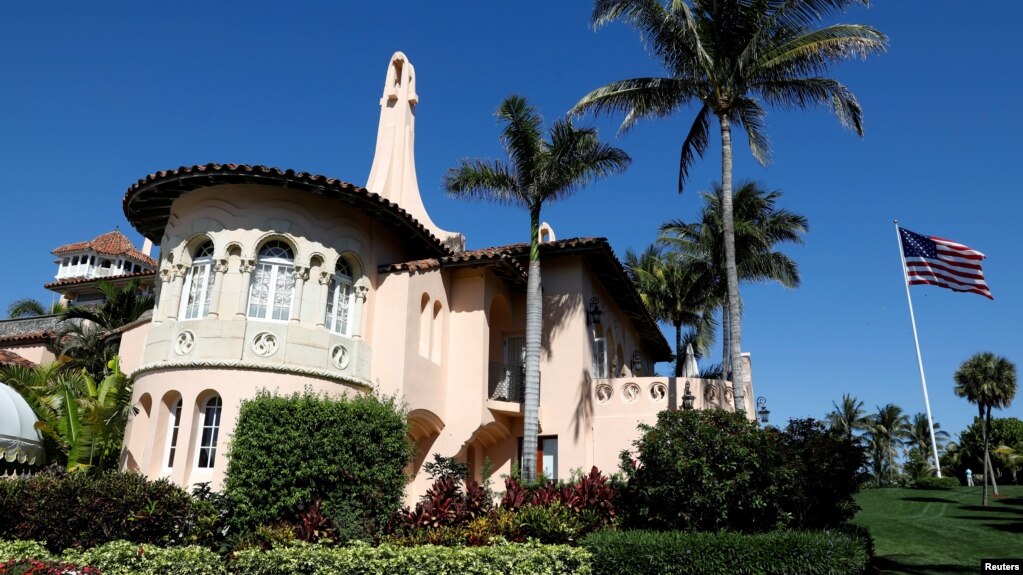 Khu nghỉ dưỡng Mar-a-Lago của Tổng thống Donald Trump ở Palm Beach, bang Florida.