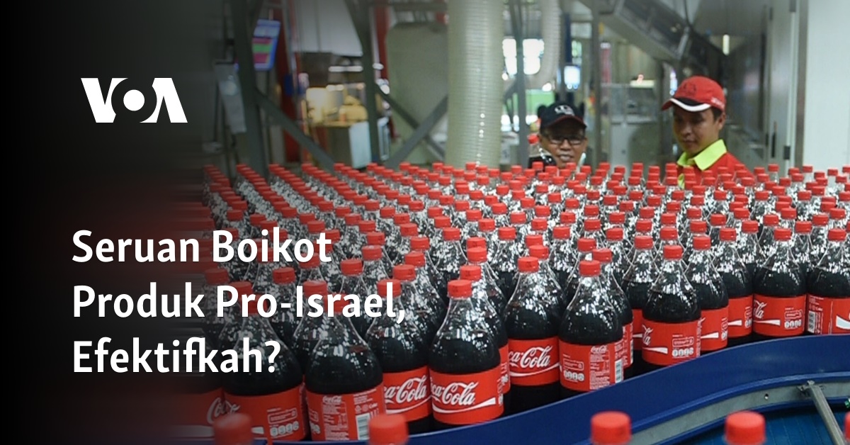 Seruan Boikot Produk Pro Israel Efektifkah