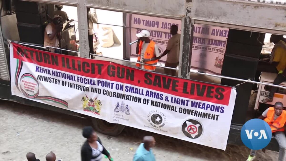 Kenya Launches Disarmament Campaign To Curb Crime