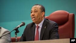 Perdana Menteri Libya Abdullah al-Thinni.