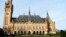 FILE - Exterior view of the Peace Palace housing the World Court in The Hague, Netherlands, Feb. 17, 2020. 