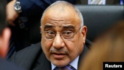 아델 압둘마흐디 이라크 총리. 