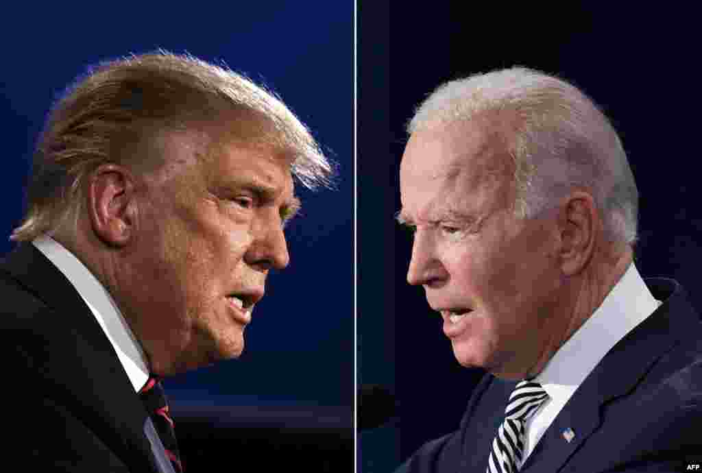 El presidente Trump, dijo a su rival dem&#243;crata Biden que no hab&#237;a &quot;nada inteligente&quot; en &#233;l, durante el primer debate entre los dos candidatos.