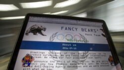 Скриншот веб-сайта группы прокремлевских хакеров - Fancy Bears (fancybear.net) на экране компьютера (архивное фото).