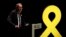 Regional Catalan President Quim Torra delivers a speech in Barcelona, Spain, Sept. 4, 2018. 