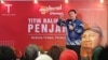 Basuki Tjahaja Purnama saat menghadiri peluncuran buku "Panggil Saya BTP, Perjalanan Psikologi Ahok Selama di Mako Brimob" di kantor Media Tempo, Jakarta, Senin (17/2). (Foto: Sasmito)