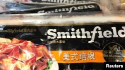 Sản phẩm của Smithfield Foods bán tại Trung Quốc.