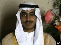 In this image from video released by the CIA, Hamza bin Laden is seen as an adult at his wedding. The never-before-seen video of Osama bin Laden's son and potential successor was released Nov. 1, 2017, by the CIA.