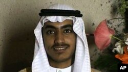 In this image from video released by the CIA, Hamza bin Laden is seen as an adult at his wedding. The video of Osama bin Laden's son and potential successor was released Nov. 1, 2017.