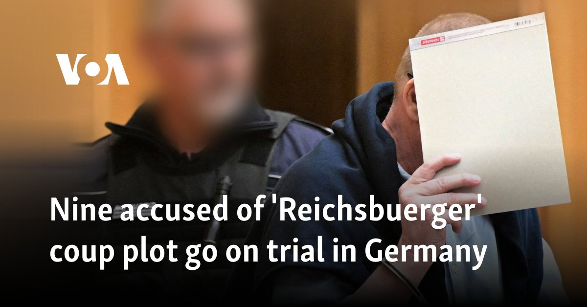 Nine accused of 'Reichsbuerger' coup plot go on trial in Germany 