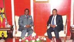 Mnangagwa pede acção na cooperação entre Moçambique e Zimbábue