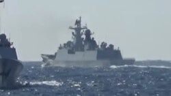 ပစိဖိတ်အနောက်ခြမ်း ရေပြင်မှာ ရုရှား-တရုတ် စစ်သင်္ဘောတွေ ပူးတွဲကင်းလှည့်