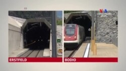 SHORT VIDEO: Գոթհարդի անդրալպյան թունելն ունի 57 կմ երկարություն