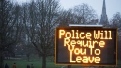 31 Aralık 2020 - Sokağa çıkma yasağının sıkı bir şekilde uygulandığı Londra'da yeni yıl kutlamalarına karşı 'Polis sizi buradan çıkaracak' uyarısı yapıldı