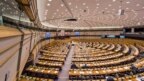 Toàn cảnh phòng họp Nghị viện châu Âu ở Brussels, Bỉ