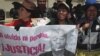 Protesta en Bolivia contra Estados Unidos