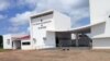 Edifício do governo distrital de Muidumbe, Cabo Delgado, Moçambique. Abril 2020