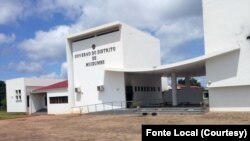 Edifício do governo distrital de Muidumbe, Cabo Delgado, Moçambique. Abril 2020