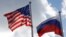 پرچم های ایالات متحده و روسیه - آرشیو