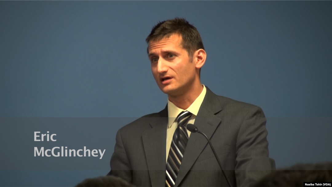 Eric McGlinchey at GWU Central Asia program