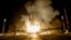 The Soyuz-FG booster rocket with the space capsule Soyuz TMA-14M is launched to the International Space Station from the Russian leased Baikonur cosmodrome, Kazakhstan, in Kazakhstan, early Thursday, July 23, 2015. 
