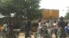 Police check point near Government House in Kano, Nigeria (Isiyaku Ahmed/VOA)