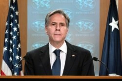 وزیر خارجہ انٹنی بلنکن نے افغانستان سے امریکی شہریوں کے انخلا سے متعلق واشنگٹن میں ایک نیوز کانفرنس میں تفصیلات بتائیں۔ 25 اگست 2021