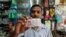 A chemist displays hydroxychloroquine tablets in Mumbai, India, May 19, 2020 after President Donald Trump’s declaration that he was taking the antimalarial drug of dubious effectiveness to help fend off the coronavirus.