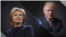 Republican U.S. presidential nominee Donald Trump and Democratic U.S. presidential nominee Hillary Clinton