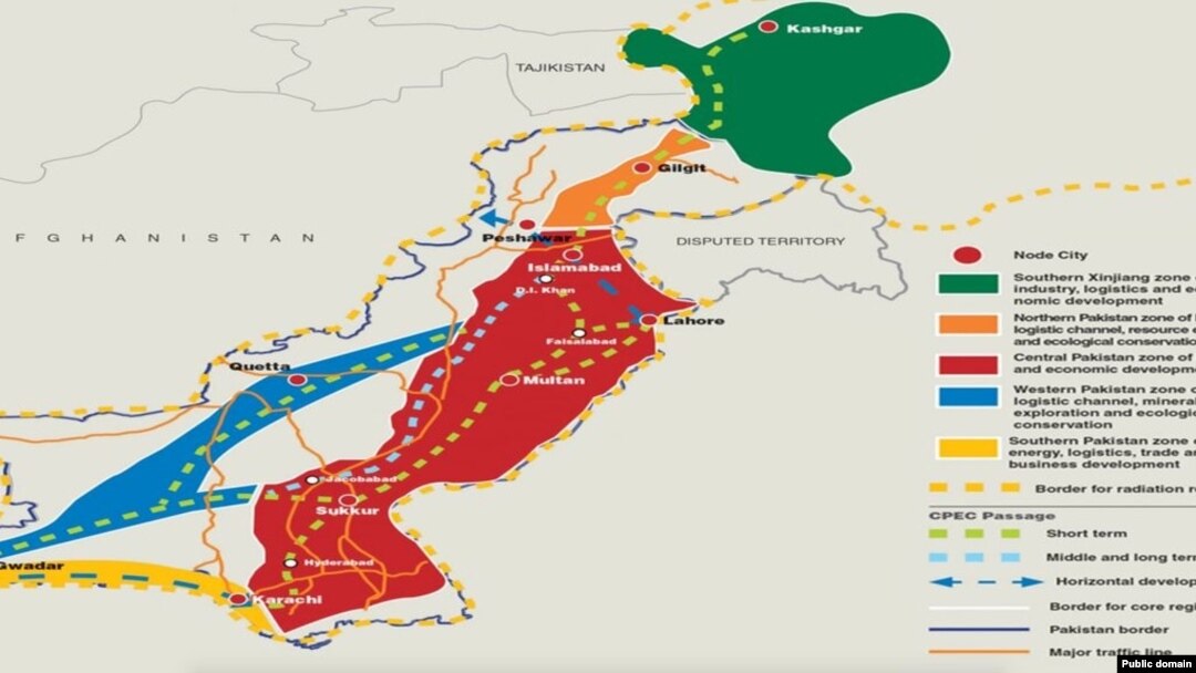 فاینانشل ټایمز د ګل-دوشنبې په ورځ په یوه رپوټ کې لیکلي وو، چین د خپلو اقتصادي منصوبو د خوندیتوب لپاره له خپلواکي غوښتونکو بلوڅانو مخامخ خبرې کوي