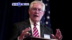 VOA60 America- Exxon-Mobile Exec Donald Trump’s Favorite for Top Diplomat