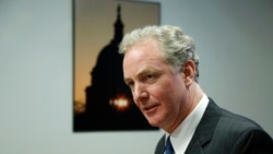 资料照：民主党联邦参议员范.荷伦（Sen. Chris Van Hollen, D-MD）