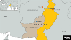 巴基斯坦奎达地图