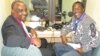  SPLM Secretary General Yassir Arman and South Sudan in Focus Host John Tanza in the studio in Washington, D.C. 