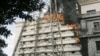 مصر: وزارت داخلہ کی عمارت میں آتش زدگی، ہڑتالی پولیس اہل کاروں پر الزام