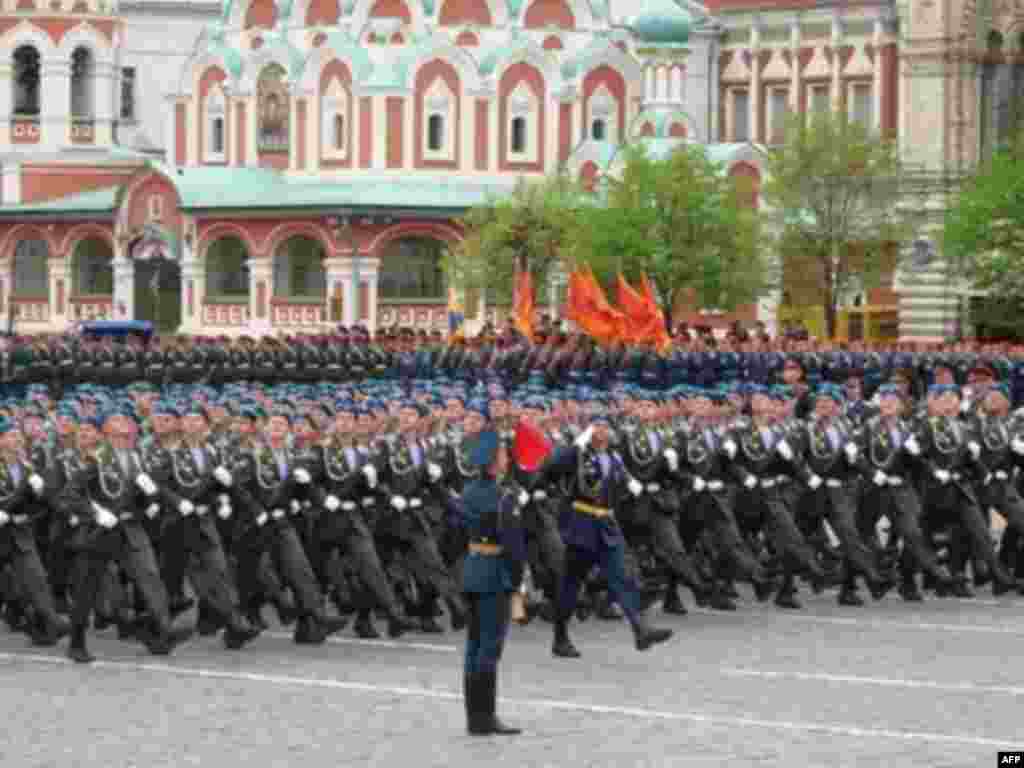 Генеральная репетиция парада Победы в Москве