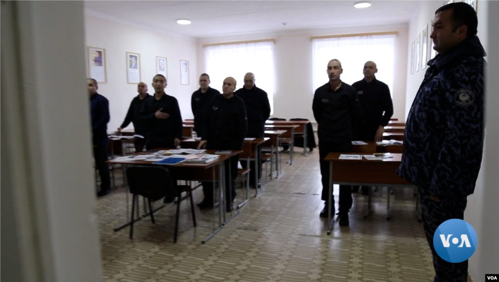 Saturday classes at Prison Colony Number 7, Tavaksay, Tashkent, Uzbekistan