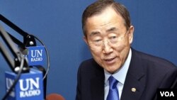 Sekjen PBB Ban Ki-moon menyampaikan dukungan kuat PBB bagi presiden terpilih Ouattara.