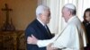 Pope Francis Meets Palestinian President 