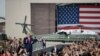 FILE - U.S. President Donald Trump visits U.S. troops based in Osan Air Base, South Korea June 30, 2019. 