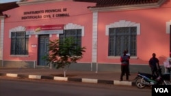 Angola Malanje Departamento provincial de identificação civil e criminal