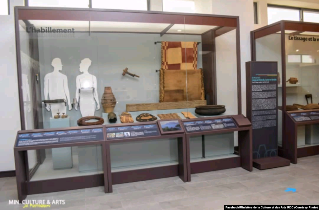 Bioloko nzike bitalisami na Musée national ya sika na Kinshasa, 22 novembre 2019. (Facebook/Ministère de la Culture et des Arts RDC)