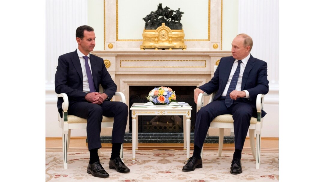 (ARŞİV) Suriye Cumhurbaşkanı Esat ve Rusya Cumhurbaşkanı Putin