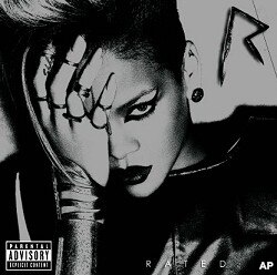 Rihanna唱片Rated R封面