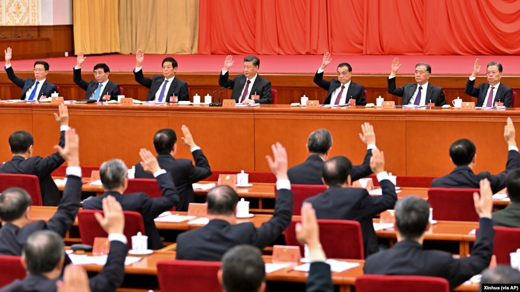 中共第19届六中全会(photo:VOA)