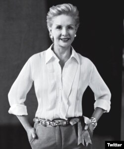 Carolina Herrera, diseñadora venezolana.