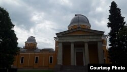 Фасад главной Пулковской астрономической обсерватории